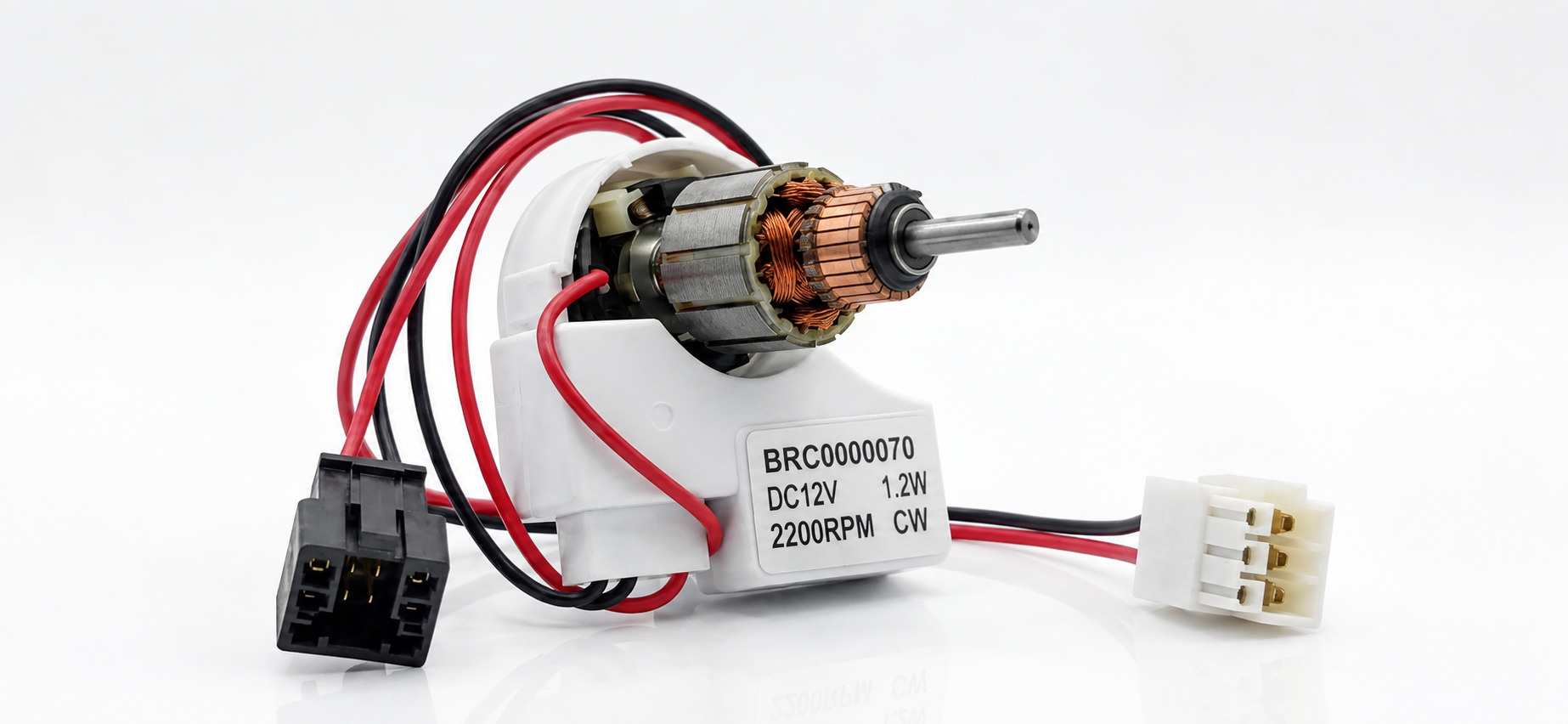 Motor de Ventilador para Evaporador 12VDC - 1.2W 2200RPM (CW)