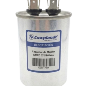 Capacitor de Marcha Cowplandt 30µF - 370/440VAC (Alta Calidad)