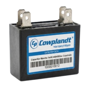 Capacitor de Marcha Cowplandt 1µF 450VAC - Para Motor de Unidad Interior