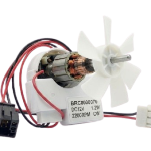 Motor de Ventilador para Evaporador 12VDC - 1.2W 2200RPM (CW)