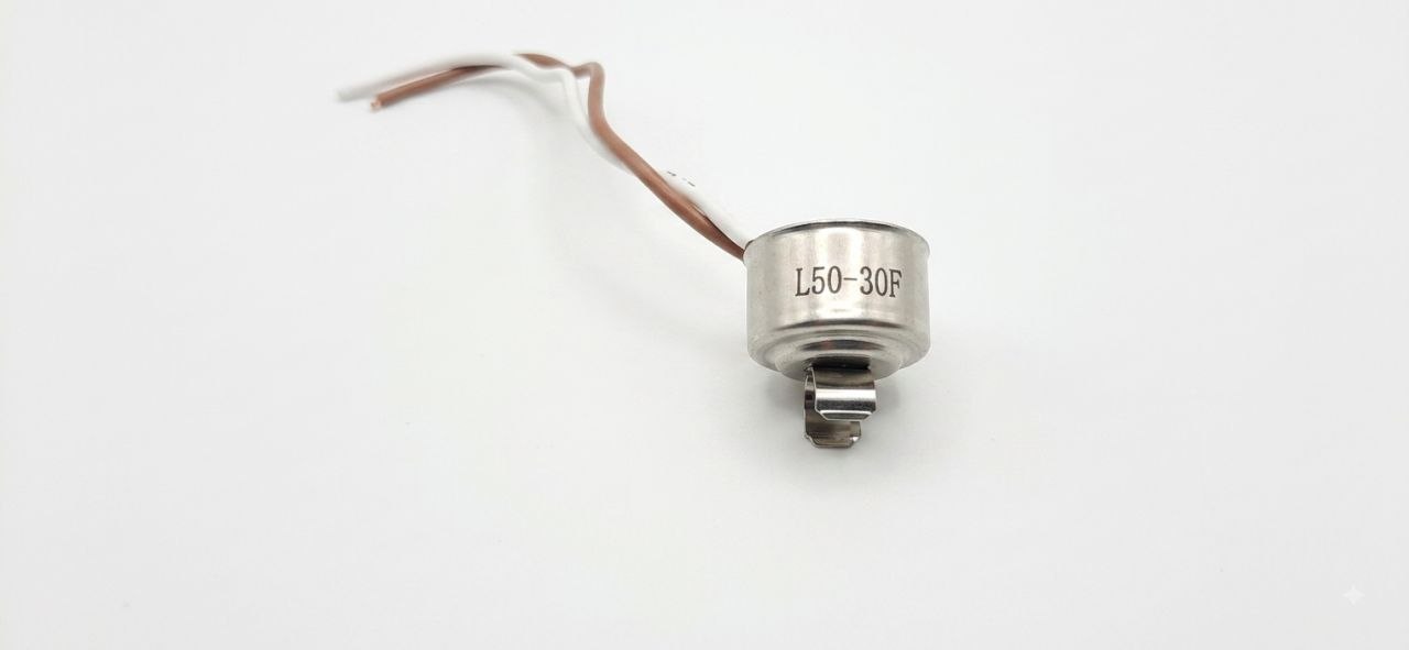 Bimetal de Descongelación L50-30F - Para Evaporador con Clip de Sujeción